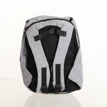 حقيبة ظهر من ام دي سبورت حريمي/رجالي مايكروفايبر رمادي